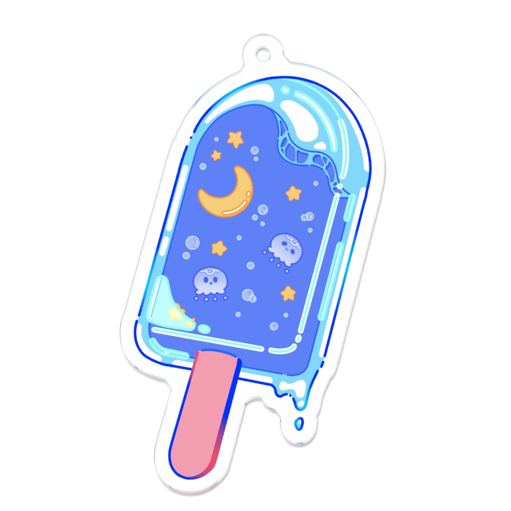 Jelly Ice Pop アクリルキーホルダー