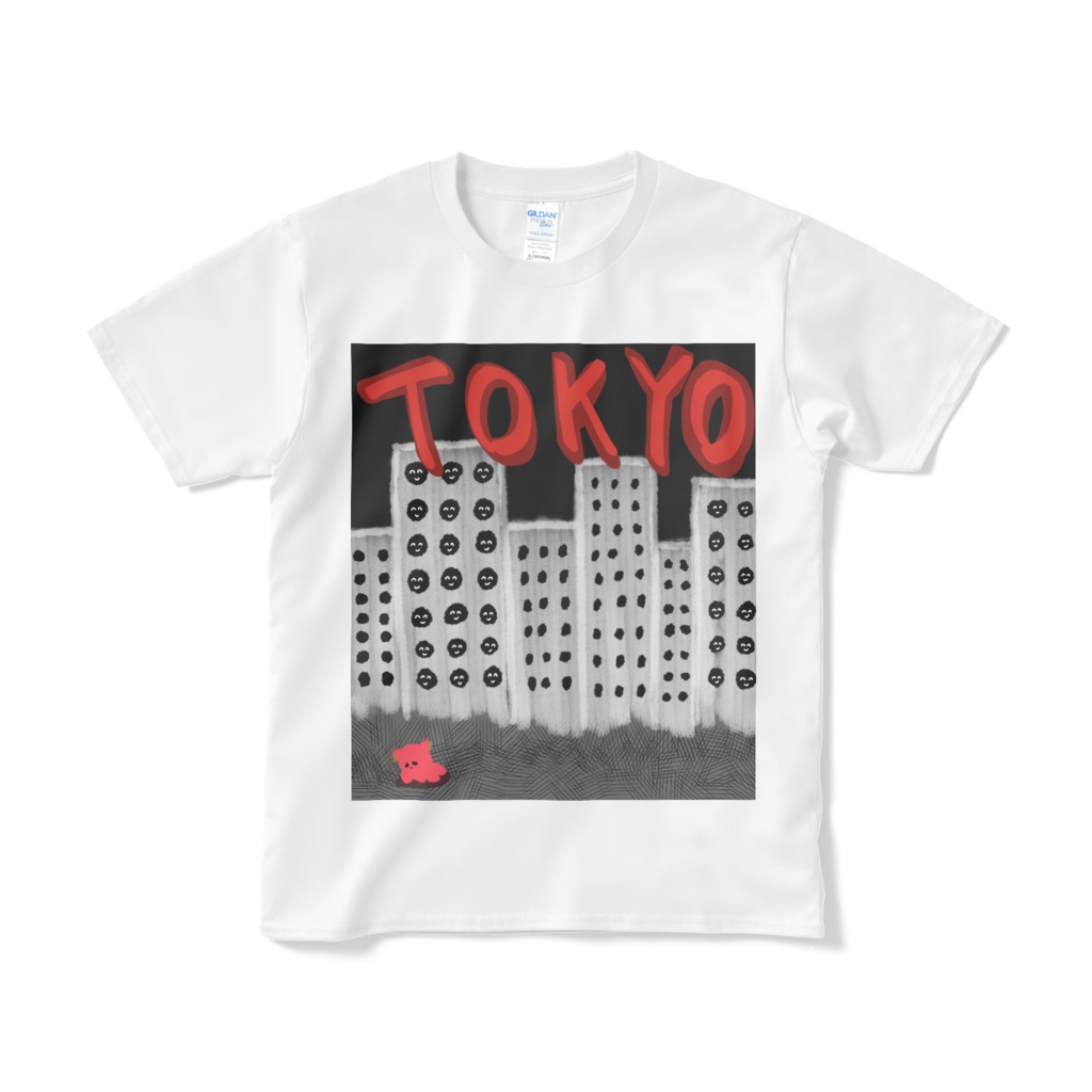 【みんコレ】みんぎつね in Tokyo Tシャツ白