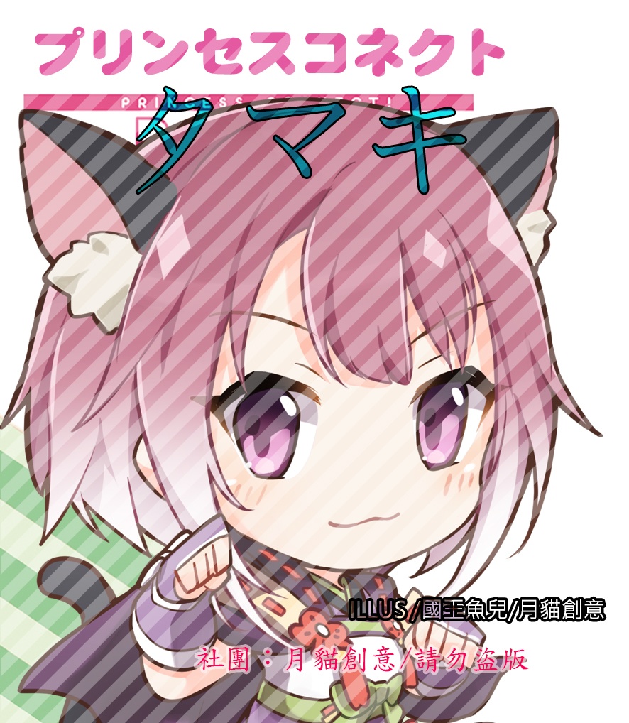 非公式 プリコネr プリンセスコネクト Re Dive 同人アクリルキーホルダー タマキ By 国王魚兒 Lunacats Booth