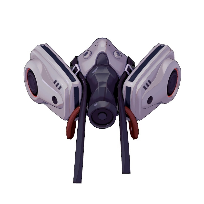 【声に反応してエフェクトが出る!】QuQu Gasmask