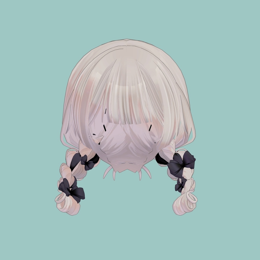 QuQu_リボンおさげ