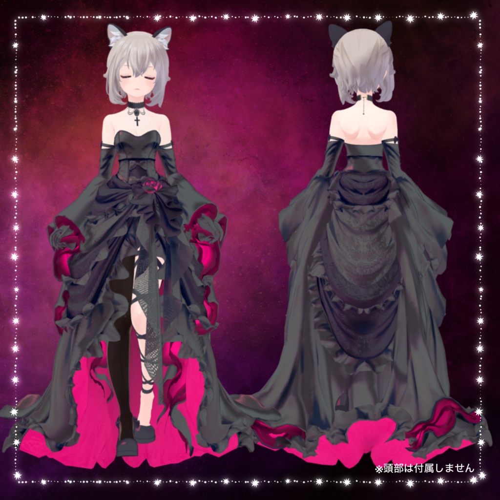 🎃Dark bloom dress👻