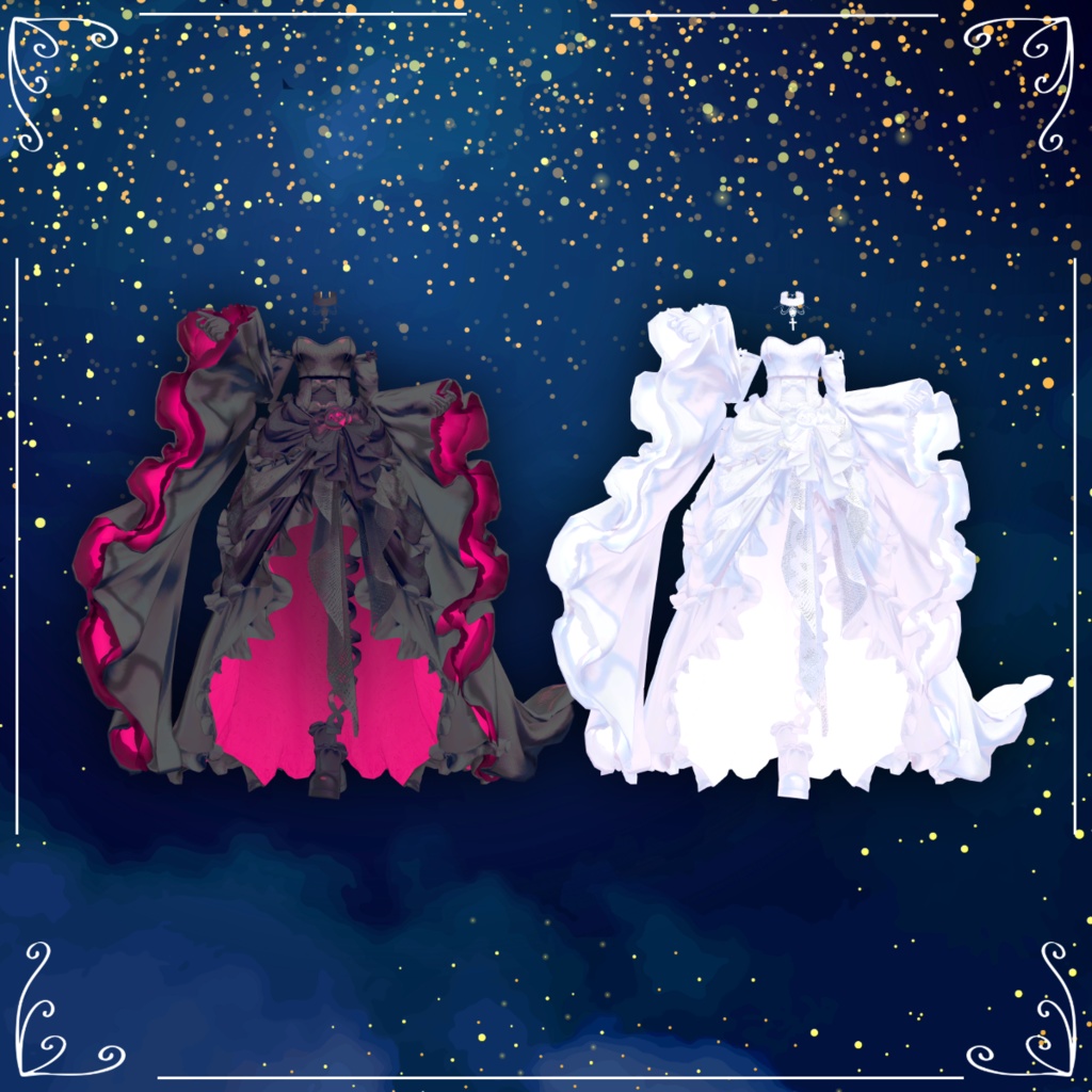 Dark bloom dress(ドレス単品)