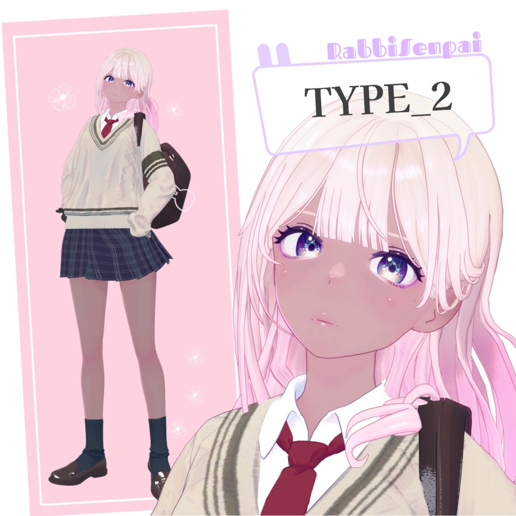 【オリジナル3Dモデル】ラビ先輩