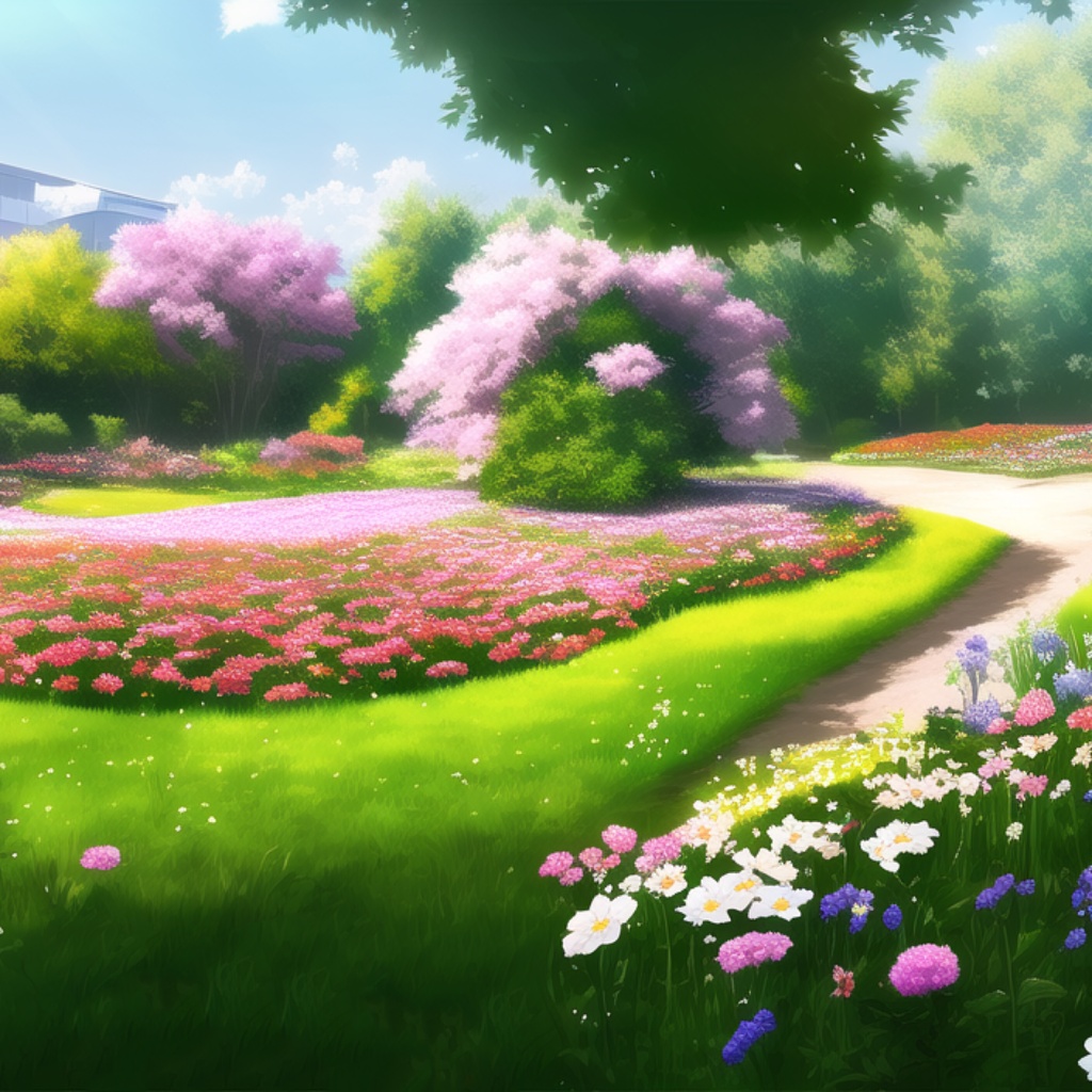 Afternoon garden