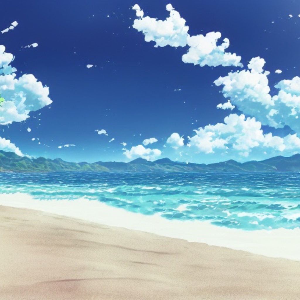 穏やかな海岸線