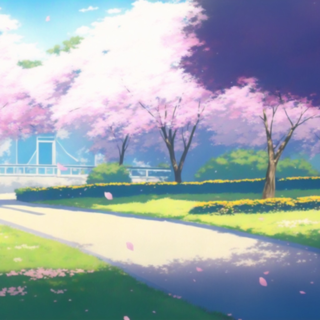 散りゆく桜