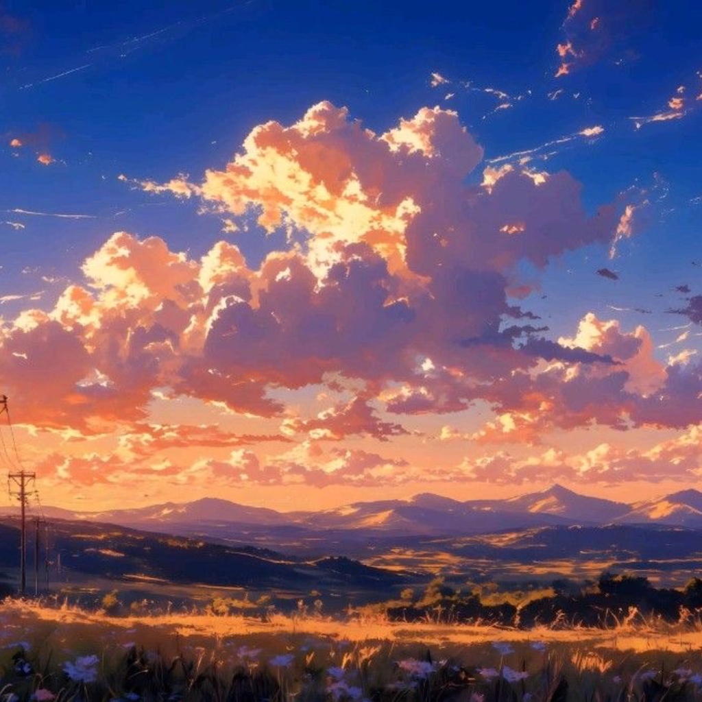 消えゆく夏の空