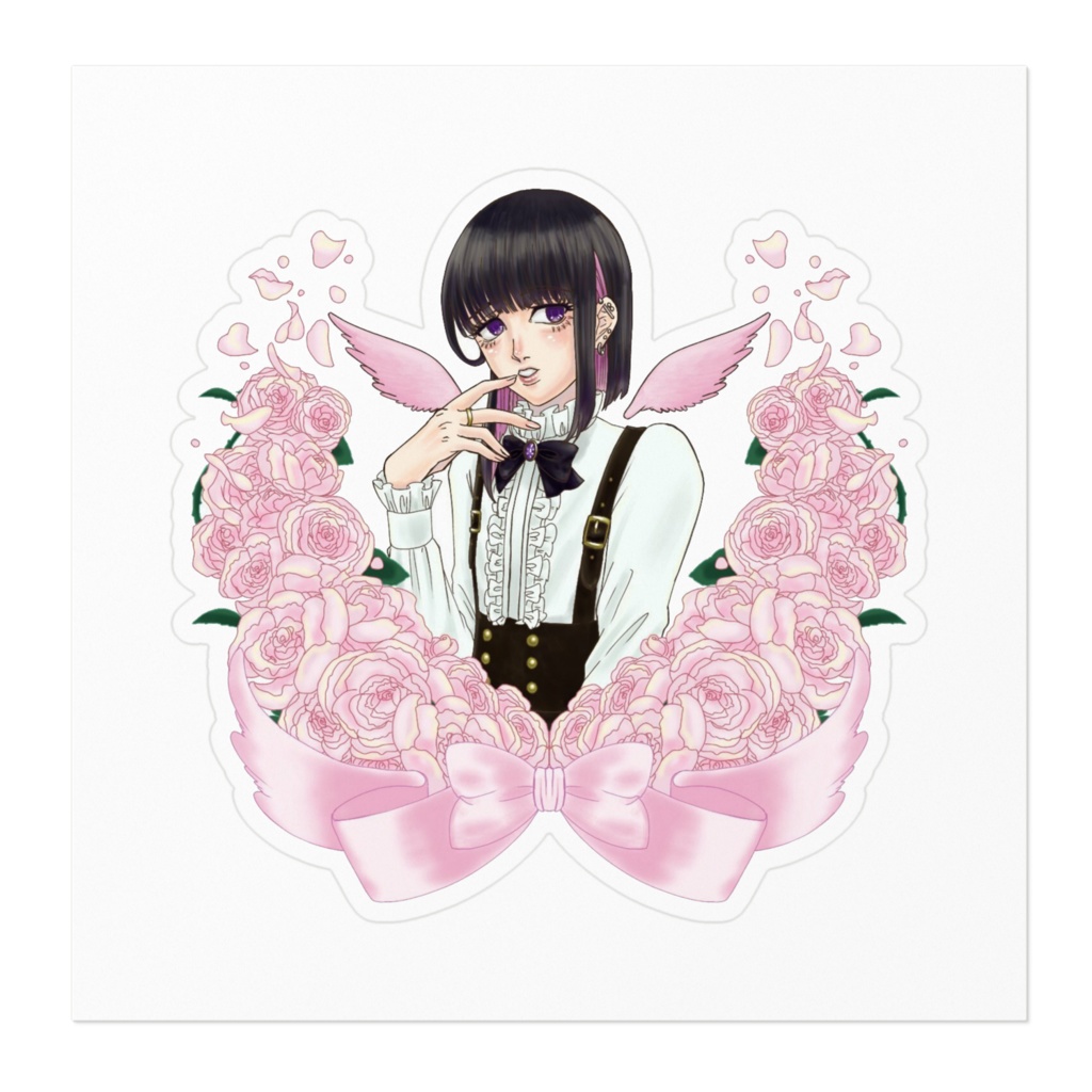 フラワーギフト詩音くんステッカー