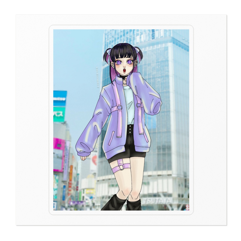 詩音くんステッカー