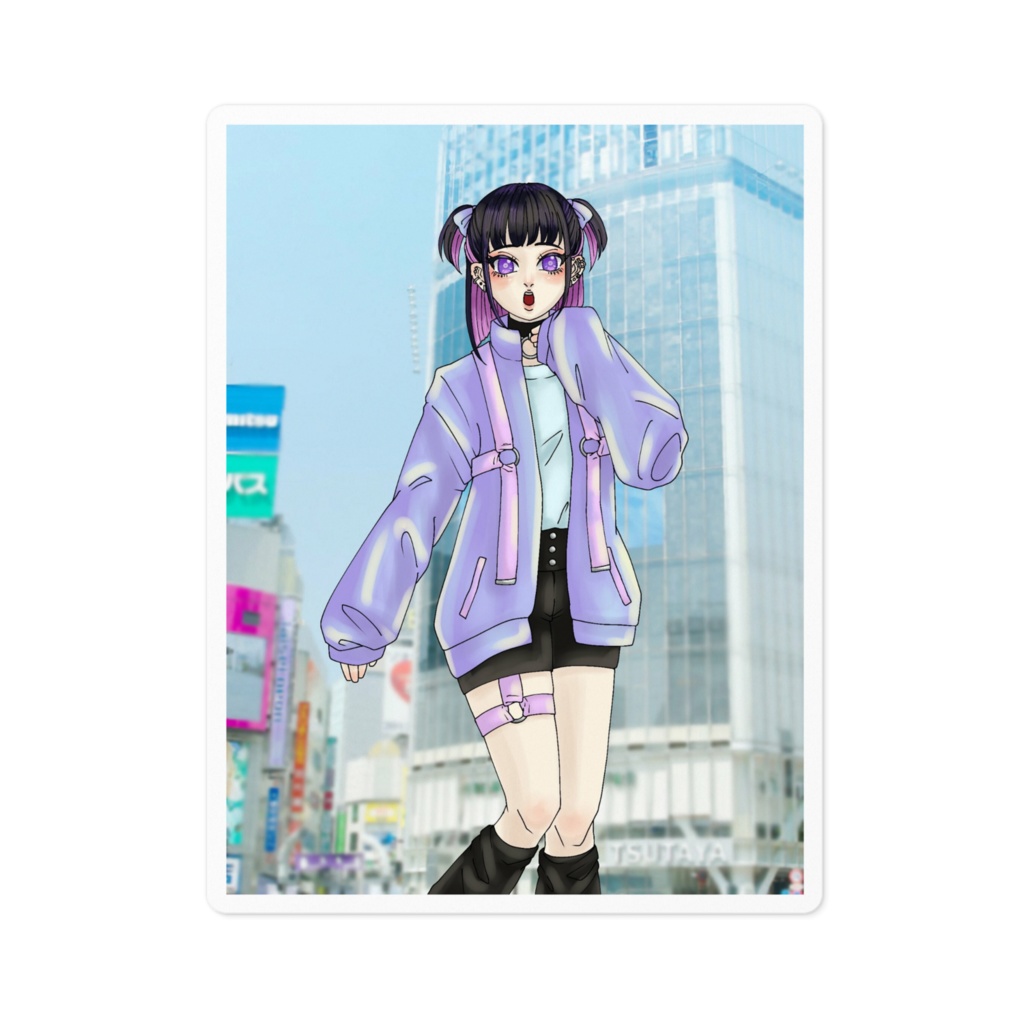 詩音くんステッカー