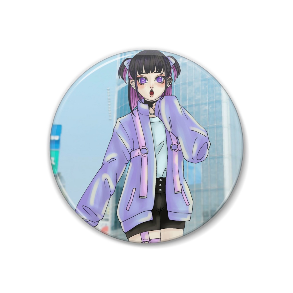 詩音くん缶バッジ