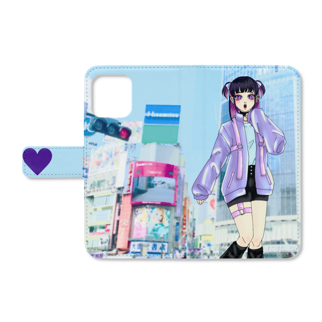 詩音くん手帳型iPhoneケース