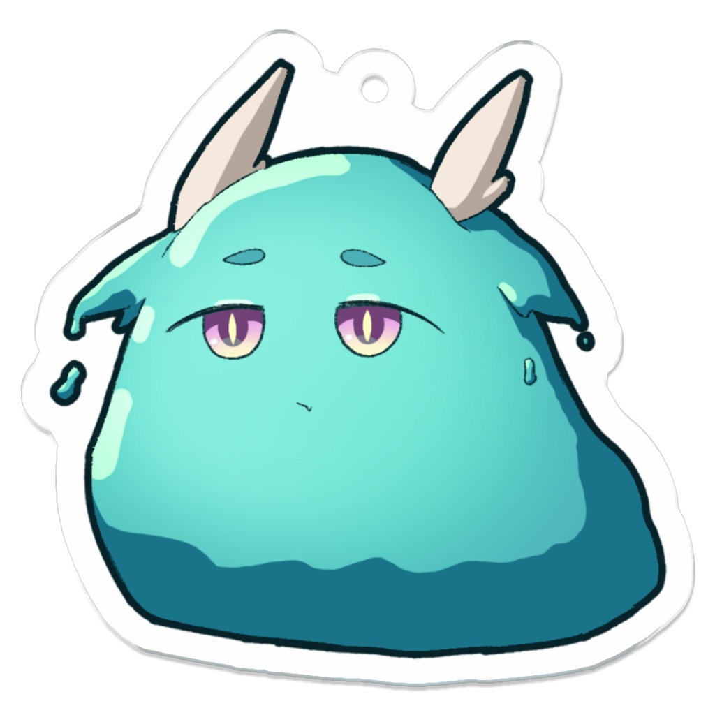 なぎちゃんスライムキーホルダー