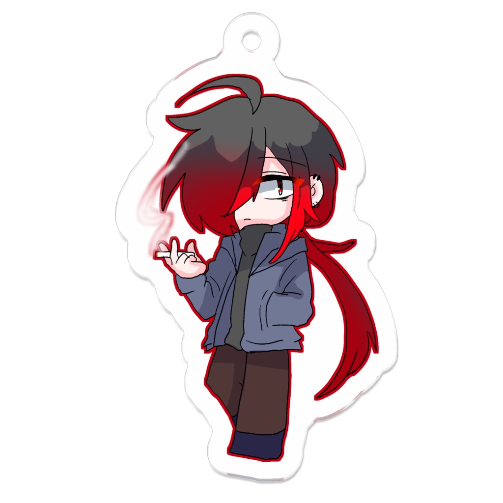 アクリルキーホルダー 酒鮭零