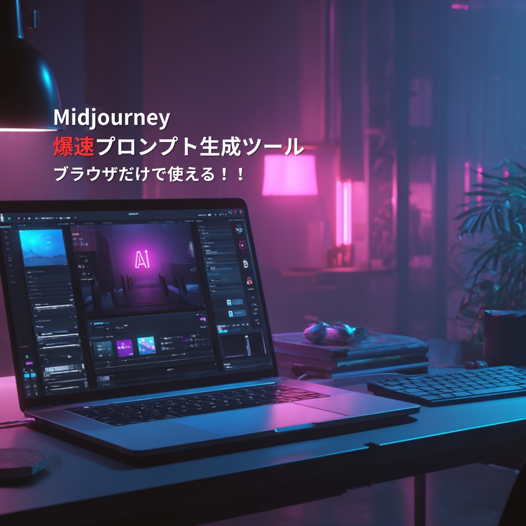 Midjourney Prompt Builder v1.0.1|ローカルで使えるプロンプト生成・管理ツール
