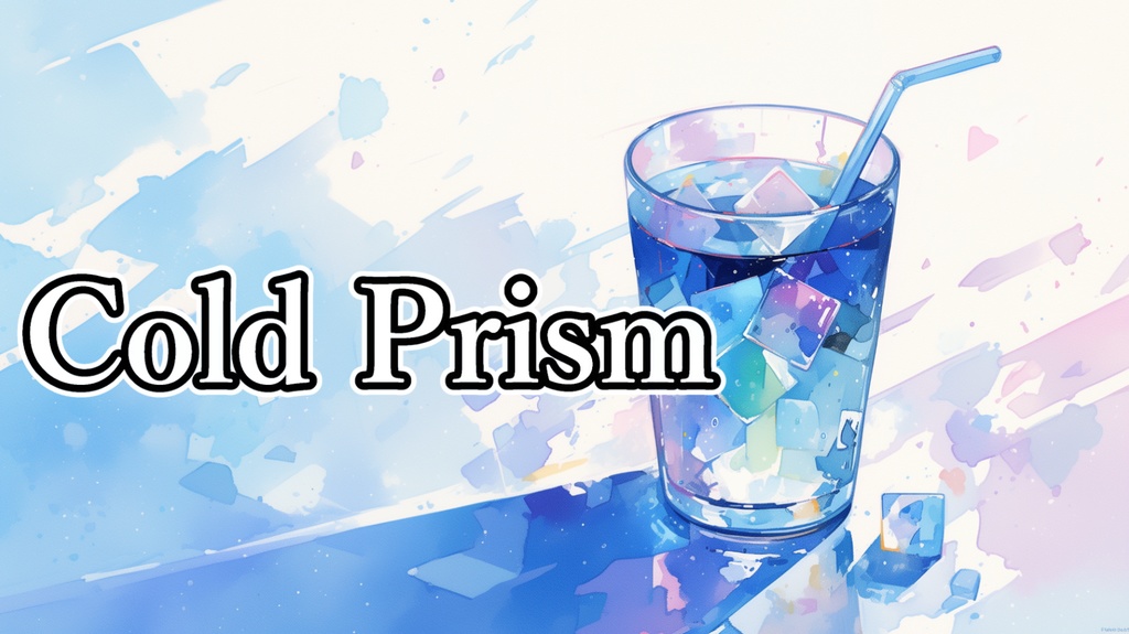 『Cold Prism』しゅわしゅわドリンクな、かわいくてpopな曲