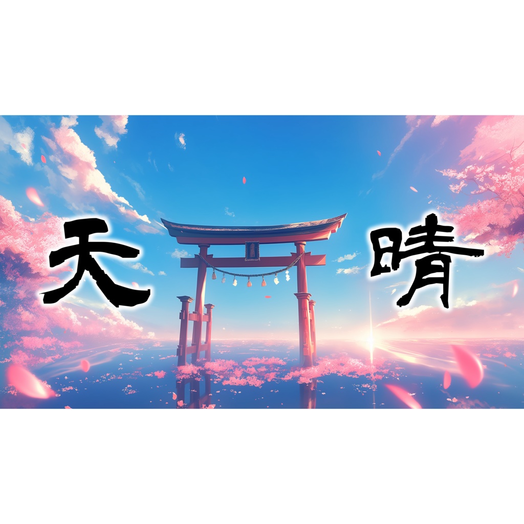 『天晴』壮大で神々しい和風曲