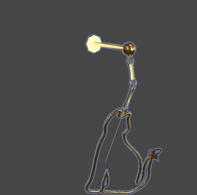 🎉セール中!🎉【オリジナル装飾品】ねこぴあす (VRChat想定)(2種類)