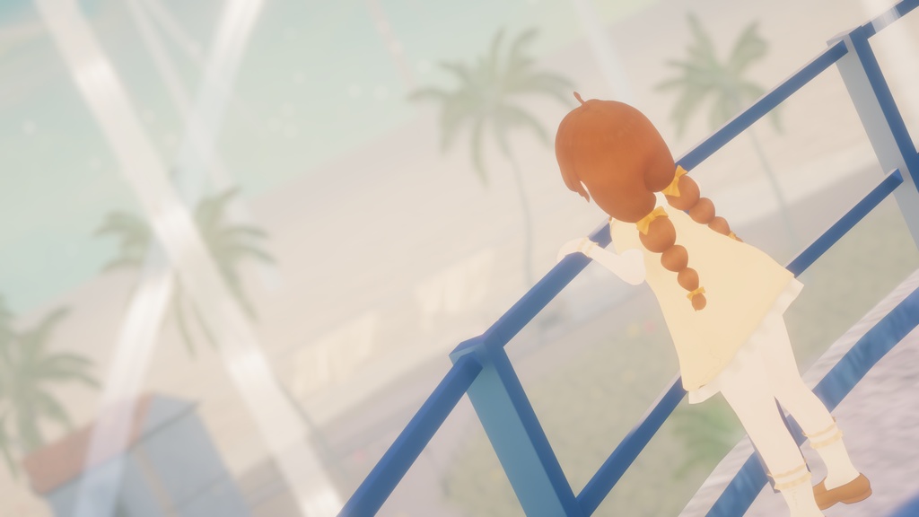 🎉セール中!🎉【オリジナル3Dモデル】『颯葉』~そよは~ (VRChat想定)