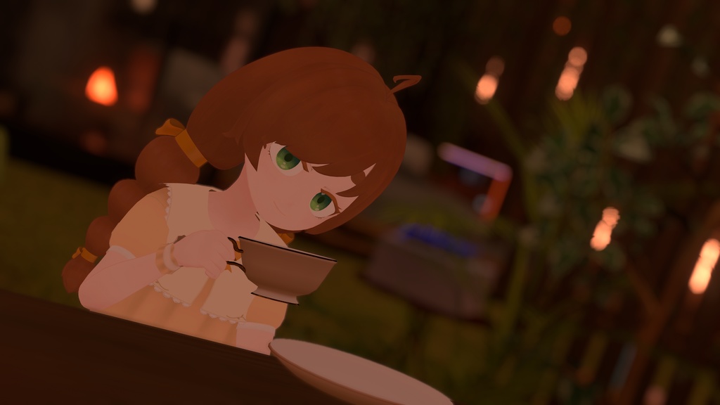 【オリジナル3Dモデル】『颯葉』~そよは~ (VRChat想定)