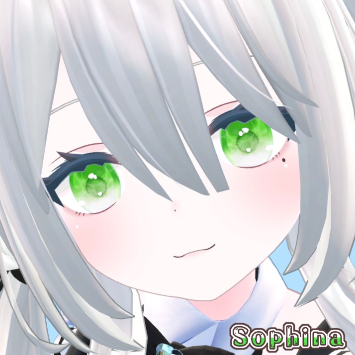 【複数アバター対応】泡沫色の瞳