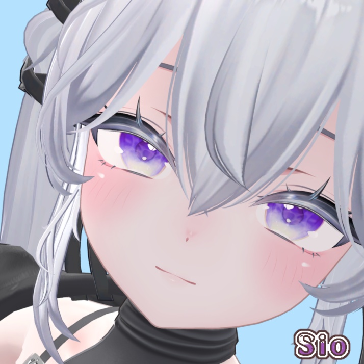 【複数アバター対応】泡沫色の瞳