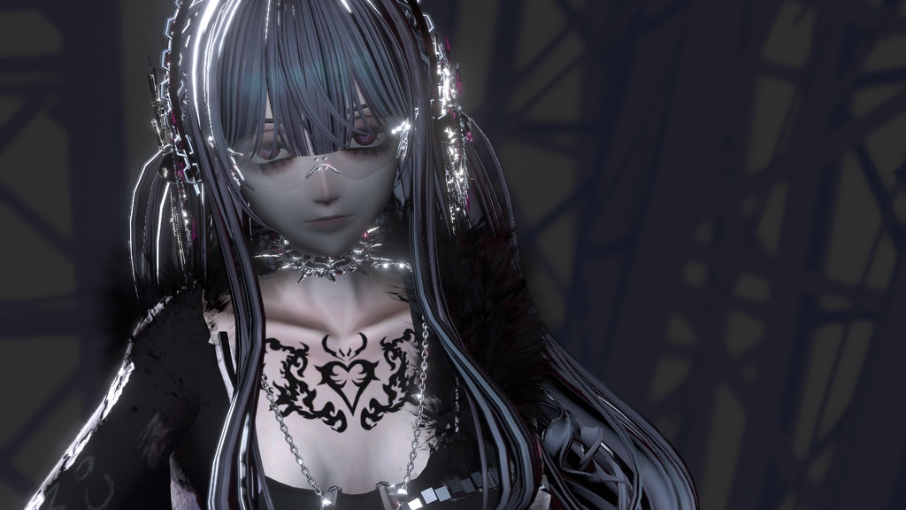 HeartTatoo/ハートタトゥー 8アバター対応(森羅/水瀬/マヌカ/Velnica/狛乃/ルルネ/アズキ/Sio)