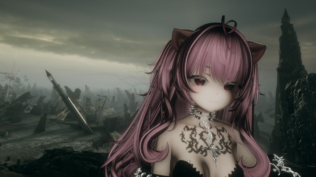 HeartTatoo/ハートタトゥー 8アバター対応(森羅/水瀬/マヌカ/Velnica/狛乃/ルルネ/アズキ/Sio)