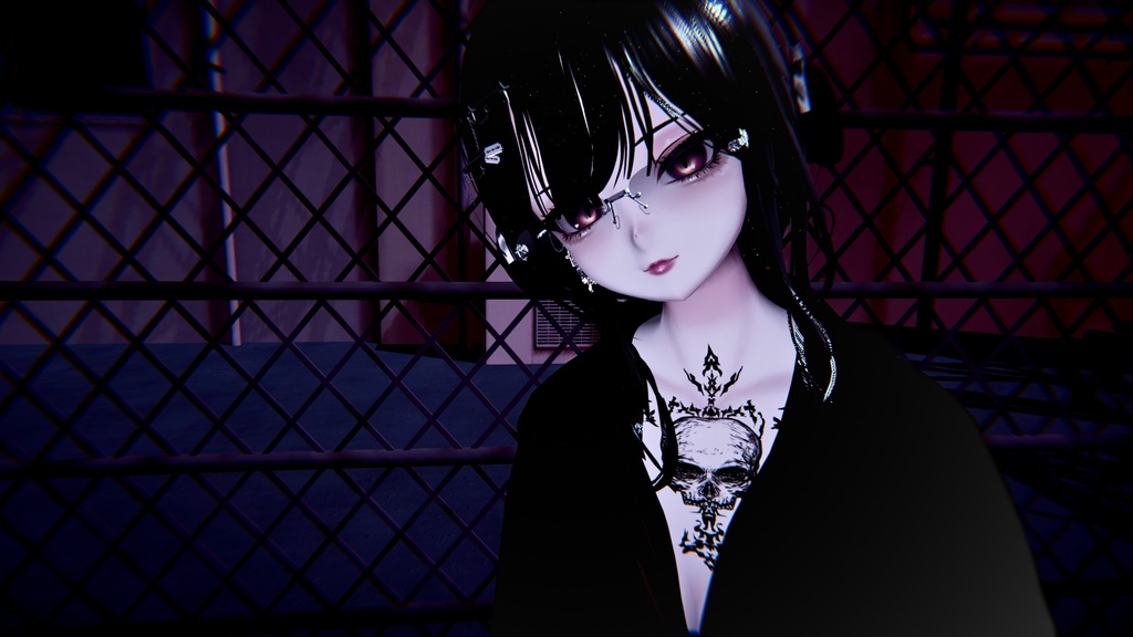 ♰SKL-01/スカルタトゥー♰