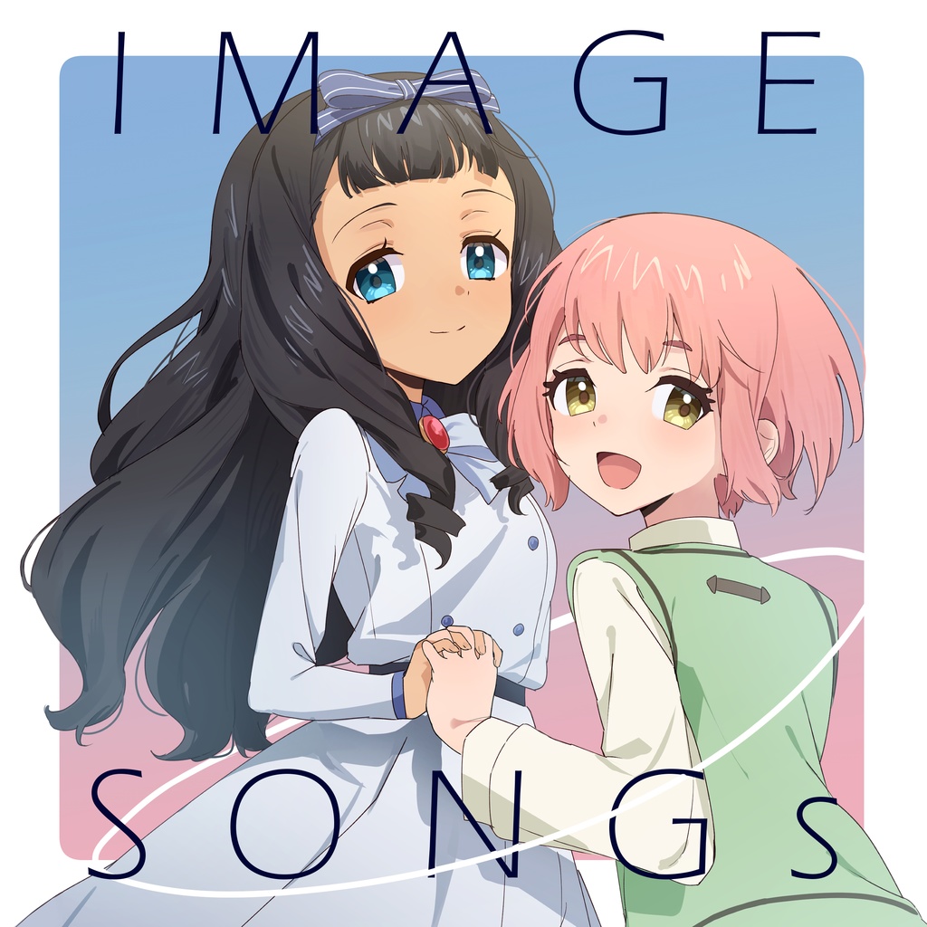 CDジャケット風イラスト本