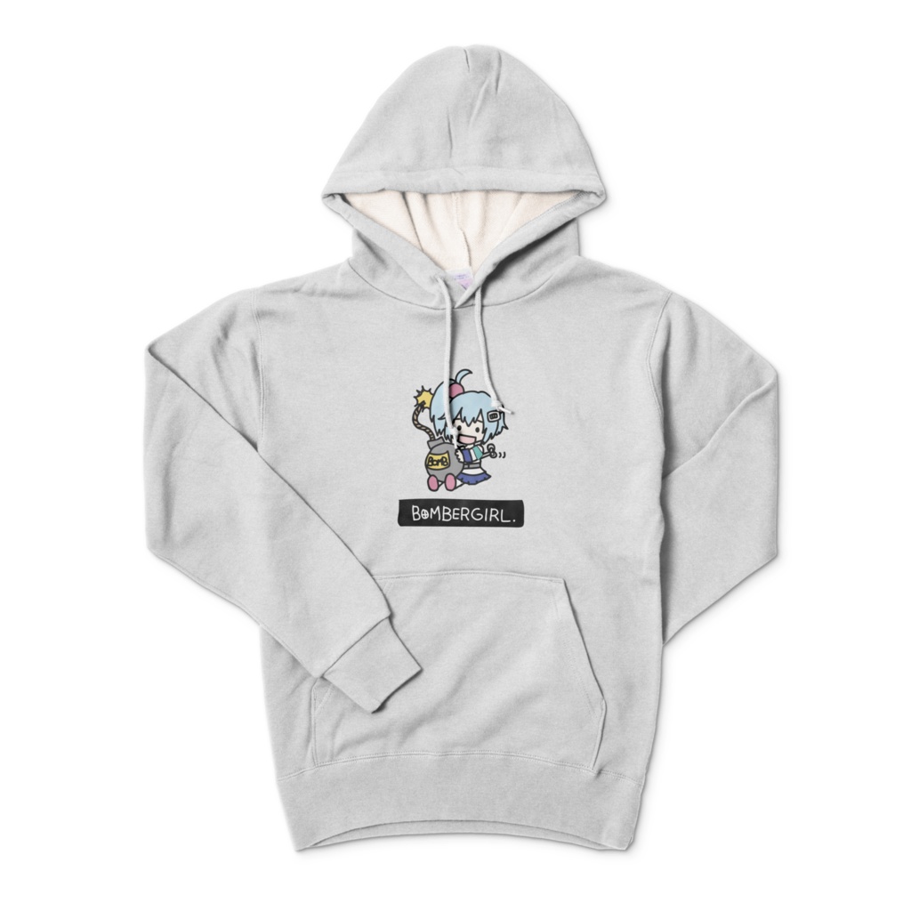 ボンバーガールパーカー