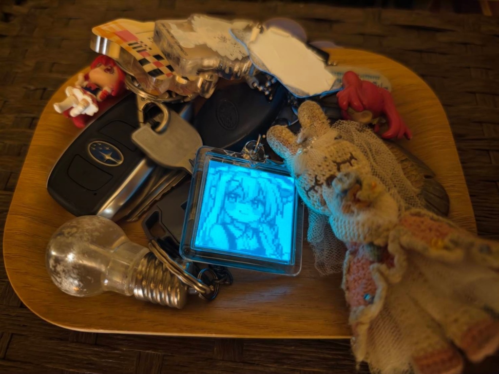 手作りキーホルダー(レイマリ)