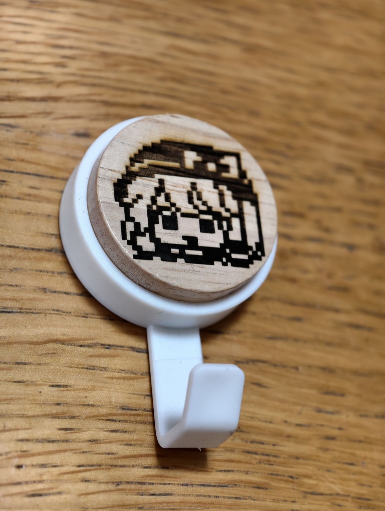 手作りマグネットフック