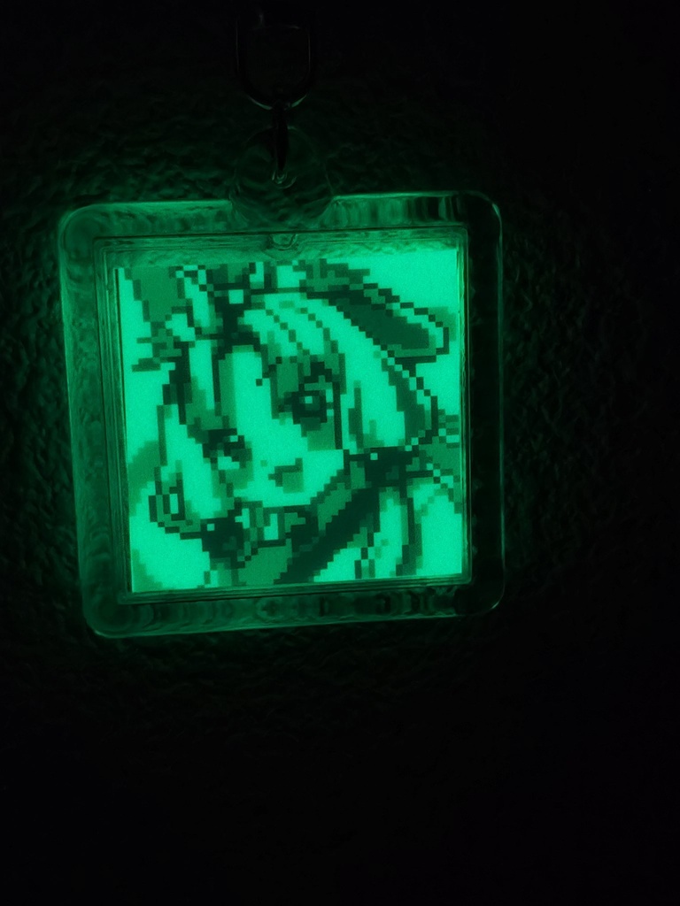 光るキーホルダー【東北ずん子・東北イタコ】