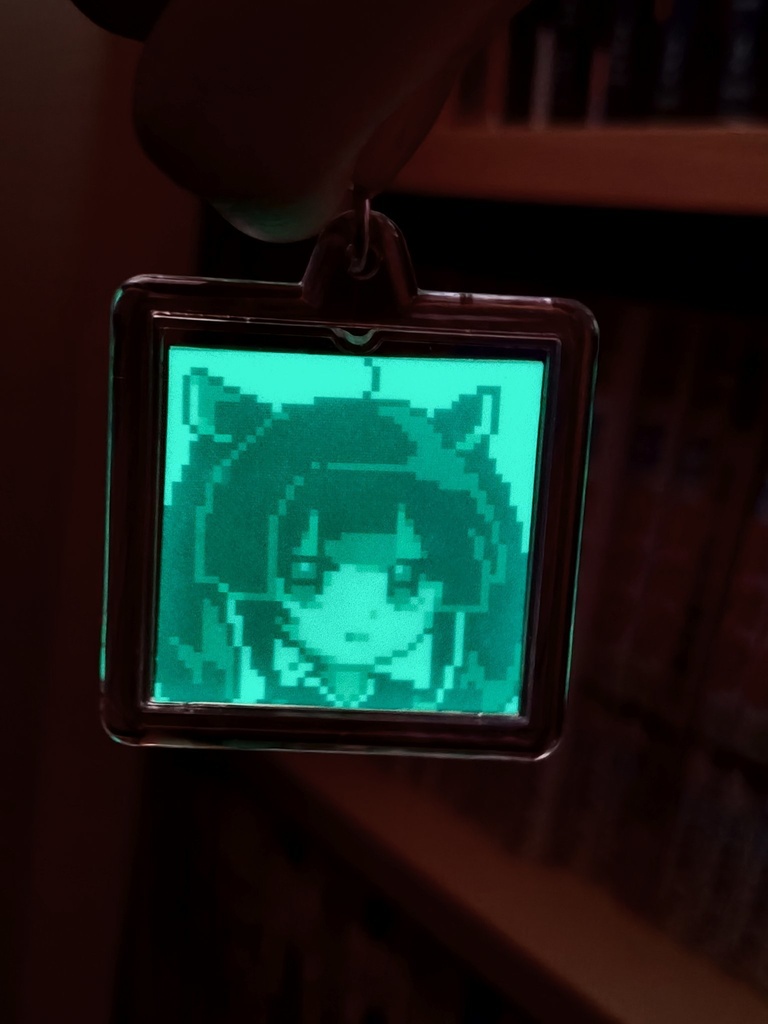 光るキーホルダー【東北きりたん・ずんだもん】