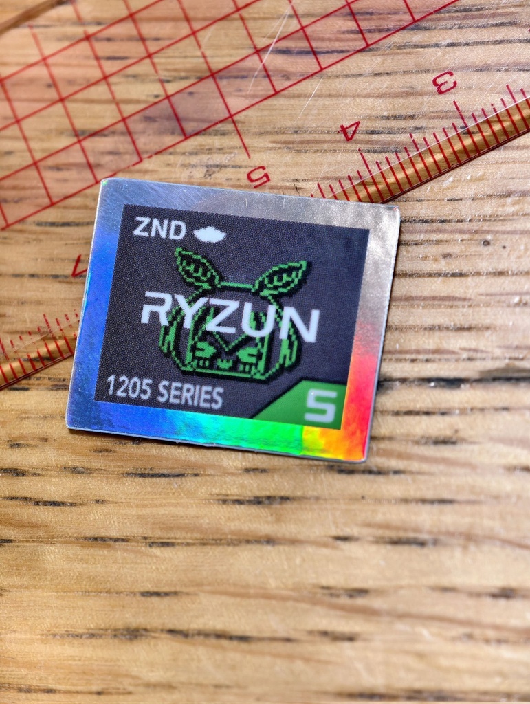 CPUステッカー【ずんだもん】