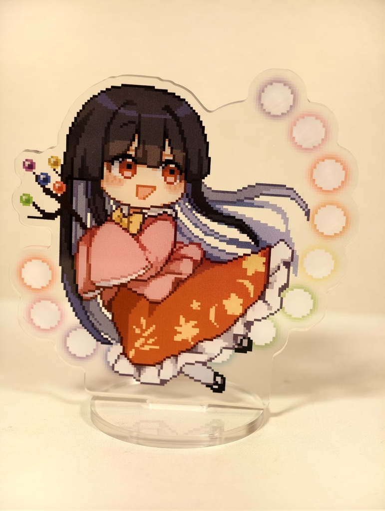 ドット絵アクリルスタンド(蓬莱山輝夜)