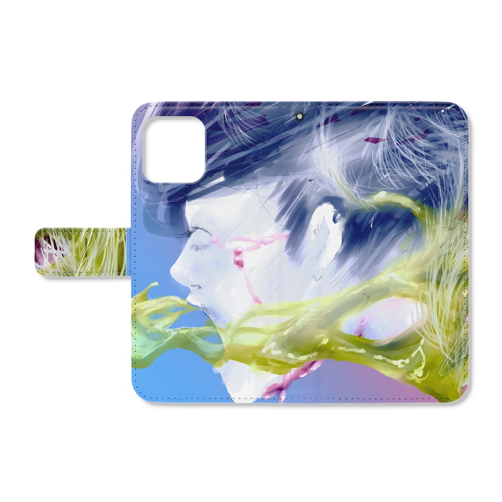 手帳型スマホケース（スーパーげろっぱ）