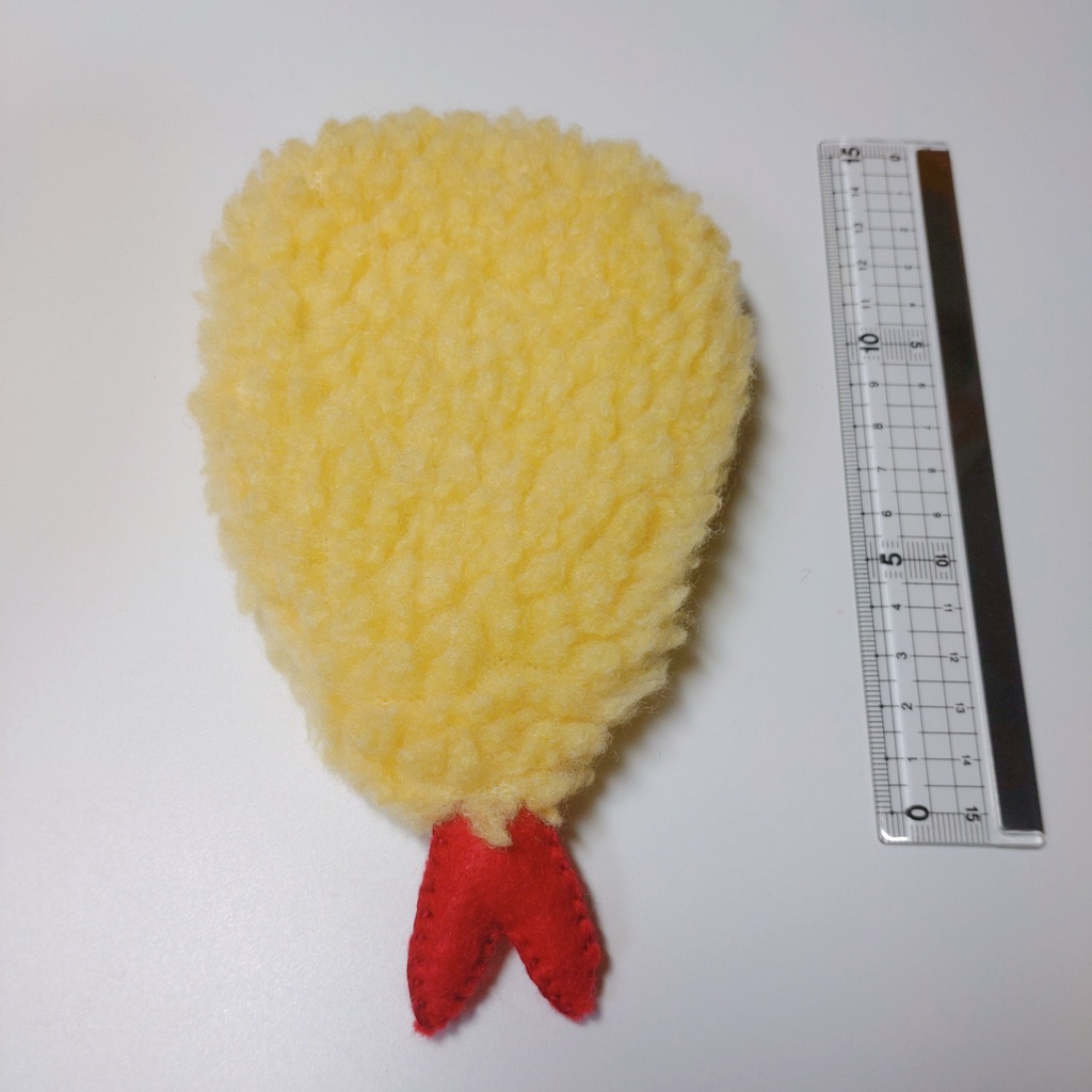 エビフライ えび天 着ぐるみ 10〜14センチ程度