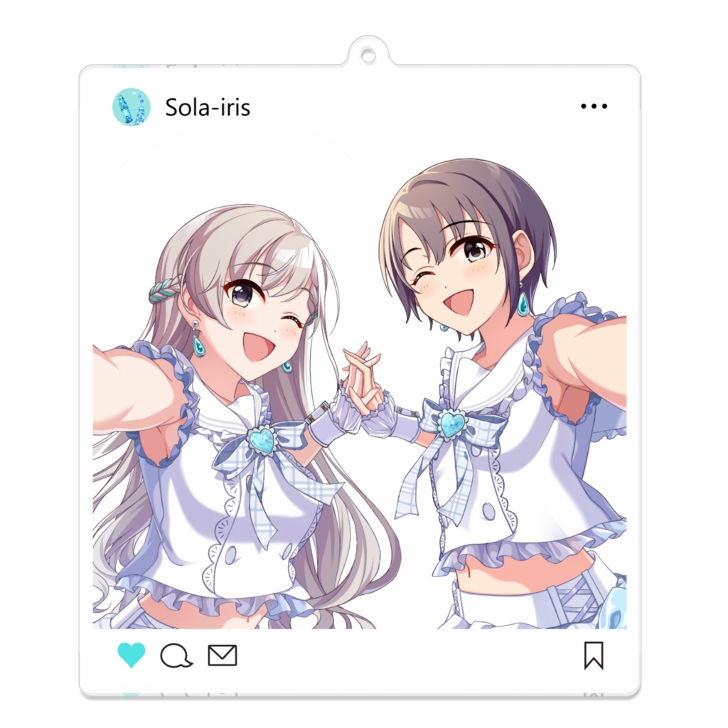 おでかけアクリルキーホルダー【Sola-iris】