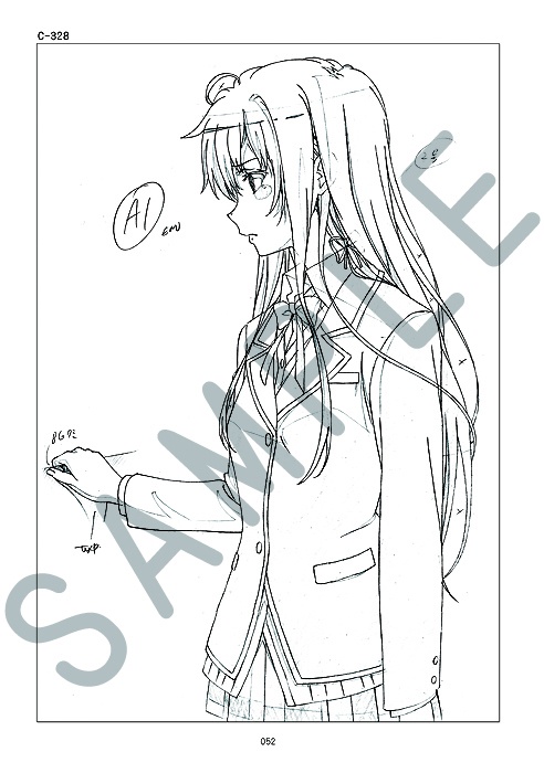 やはり俺の青春ラブコメはまちがっている。続 / 原画集【下巻】(My Teen Romantic Comedy SNAFU Too! / Key Frame Collection "Vol.2")