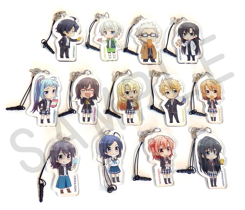 やはり俺の青春ラブコメはまちがっている。続 / アクリルストラップ【八幡】 (My Teen Romantic Comedy SNAFU Too! / Acrylic Strap "Hachiman")