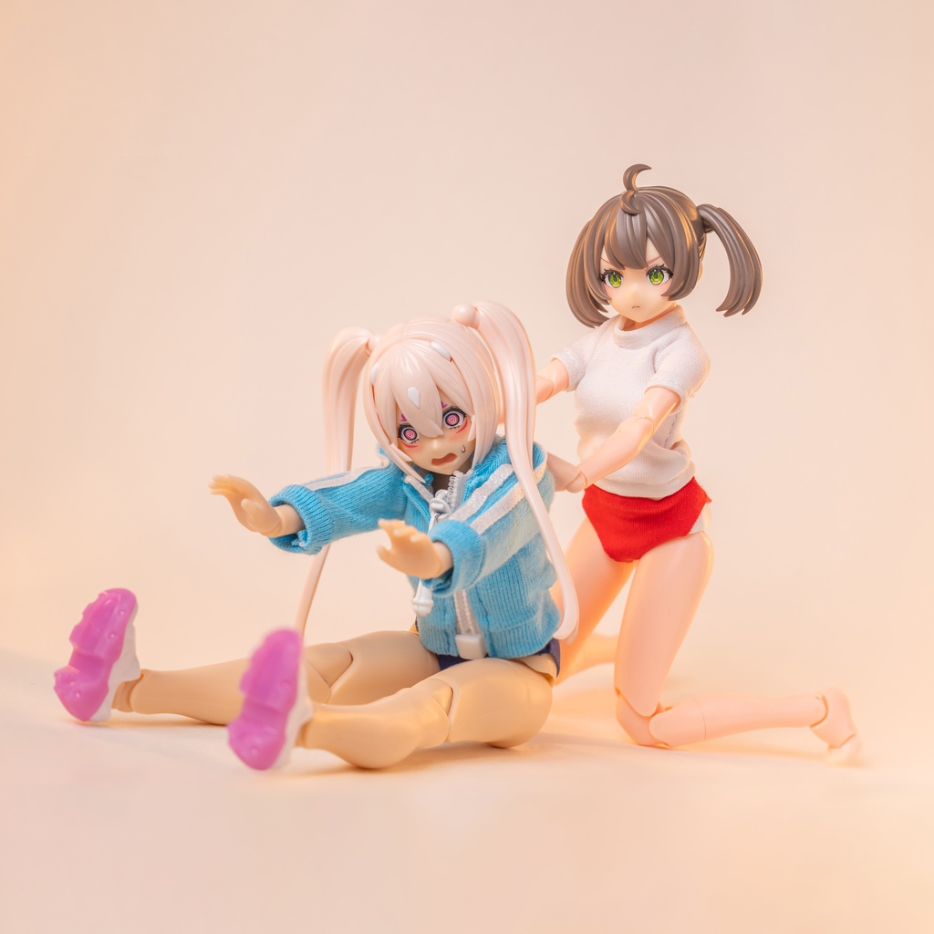 1/12　体操服　メガミデバイス　赤　青