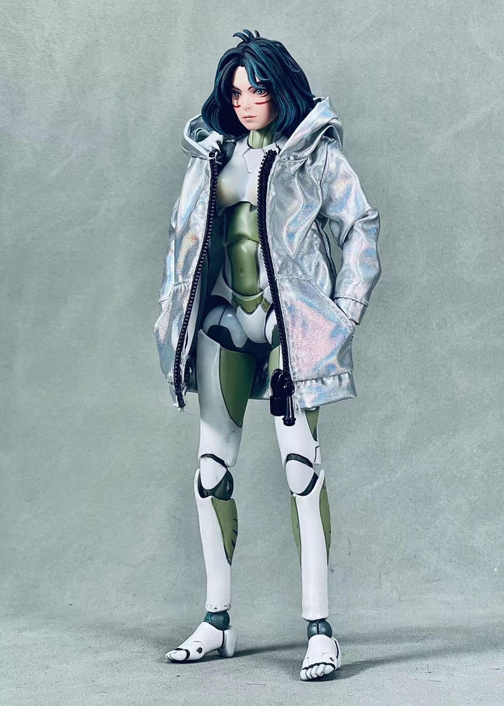 1/12 パーカー レザー風