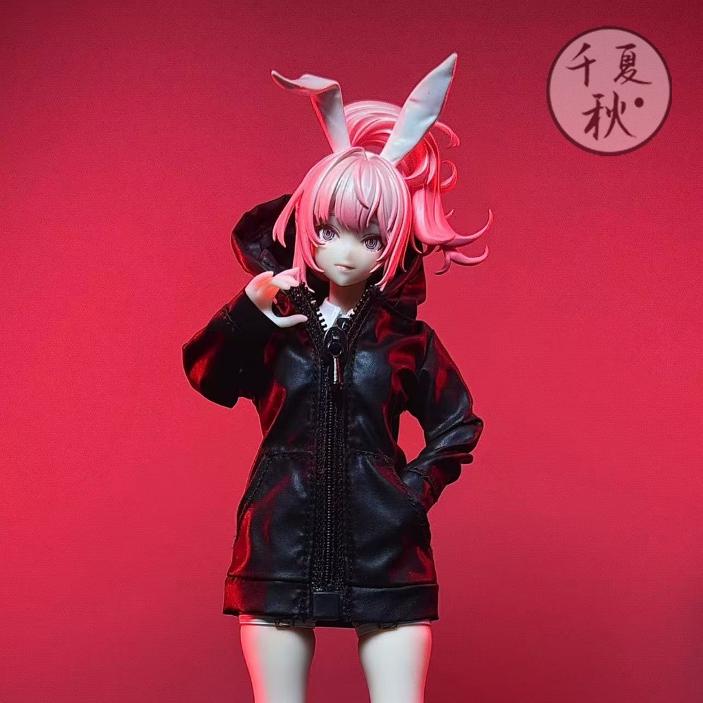 1/12 パーカー レザー風