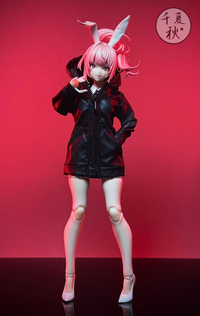 1/12 パーカー レザー風