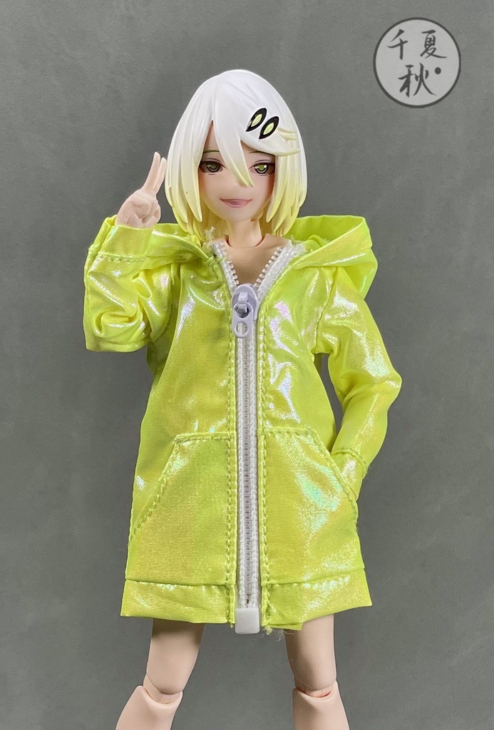 1/12 パーカー レザー風