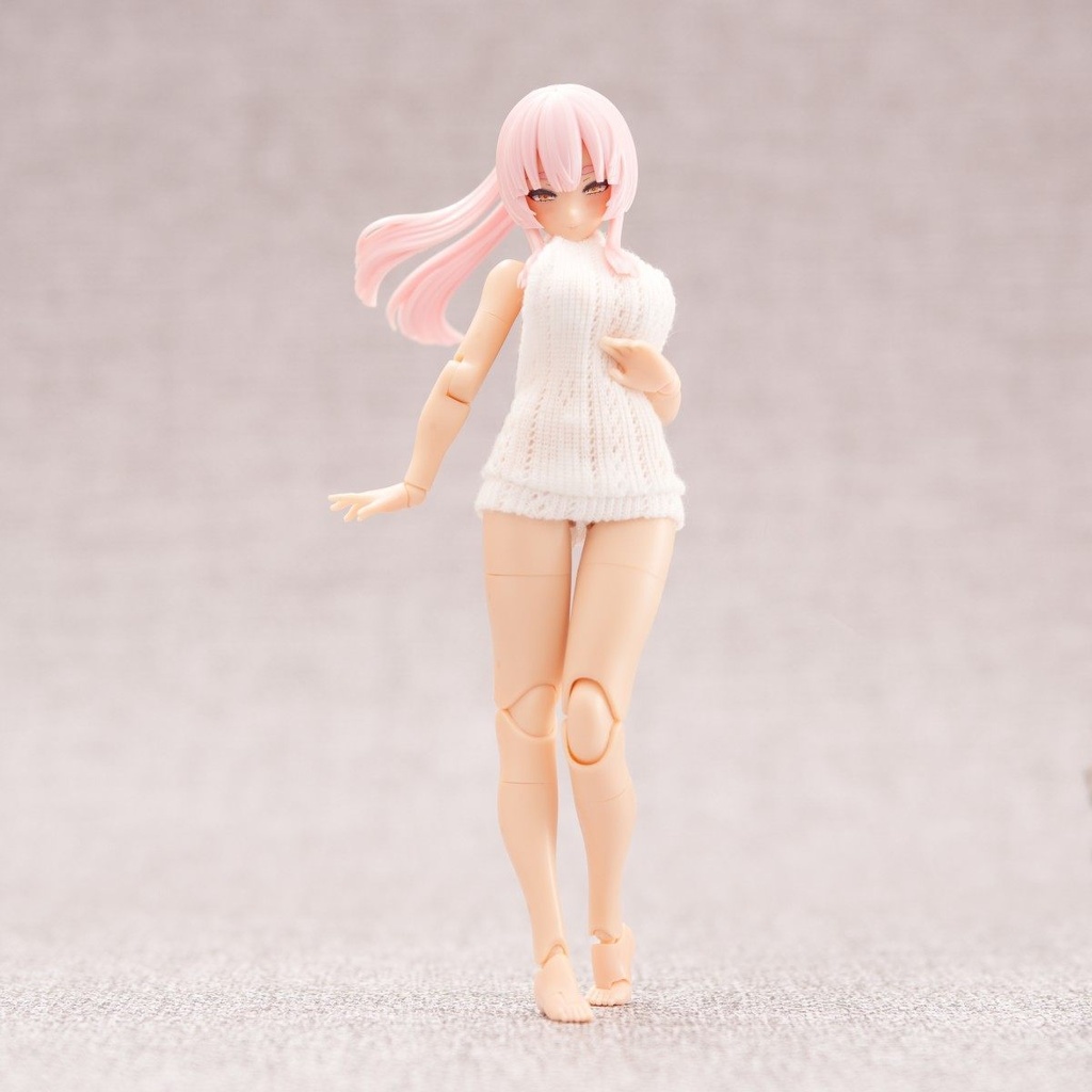 1/12 バックオープン ニット