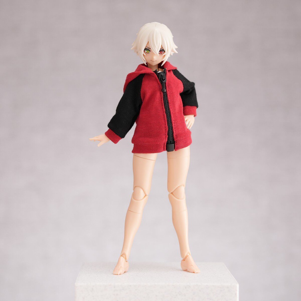 1/12 ジップパーカー